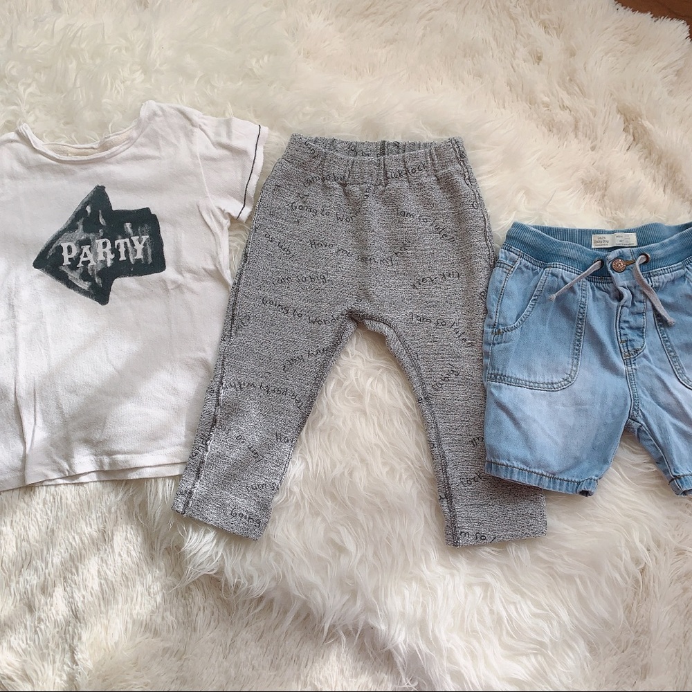 Zara BabyBoy 3 pieces bundle set
